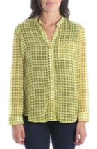 Women's Kut From The Kloth Jasmine Blouse - Yellow