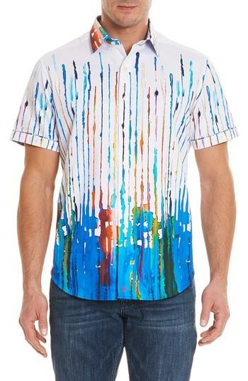 Men's Robert Graham Reyna Classic Fit Sport Shirt - White