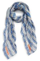 Women's Stella Mccartney Fair Isle Scarf, Size - Blue
