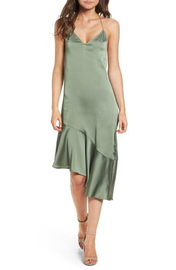 Women's The Fifth Label Journey Slip Dress, Size - Green