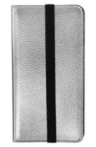 Women's Mobileluxe Iphone 6 Plus/6s Plus Metallic Leather Wallet Case - Metallic