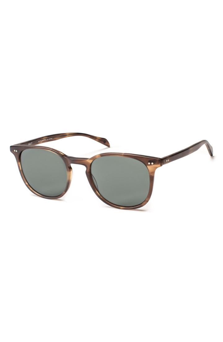 Men's Salt Trevor 49mm Polarized Sunglasses - Matte Mauve Mist