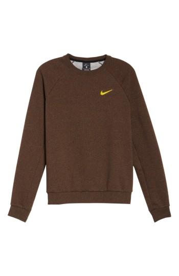Women's Nike Dry Open Back Training Top - Brown