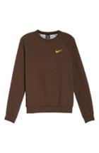 Women's Nike Dry Open Back Training Top - Brown