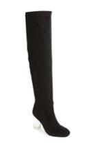 Women's Jeffrey Campbell Perou-lh Over The Knee Boot M - Black