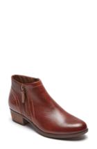 Women's Rockport Cobb Hill Oliana Bootie W - Red