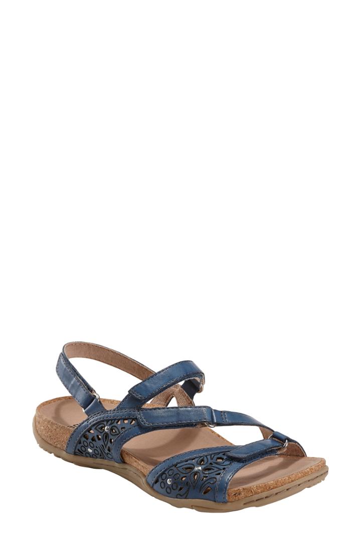 Women's Earth Maui Sandal M - Blue