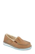 Women's Ariat Cruiser Slip-on Loafer With Faux Shearling Lining