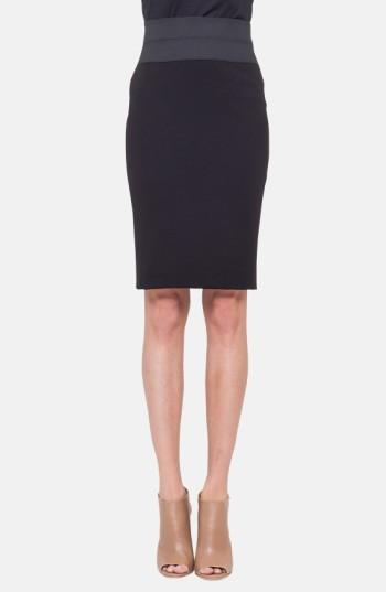 Women's Akris Punto Pencil Skirt - Black