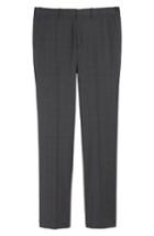 Men's Theory Marlo Trim Fit Tonal Plaid Trousers