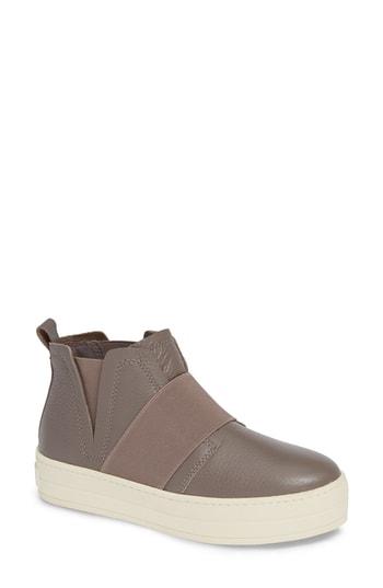 Women's Jslides Holland High Top Platform Sneaker M - Beige
