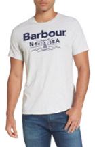 Men's Barbour Cove Slim Fit Logo Graphic T-shirt - Beige