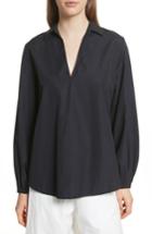 Women's Vince Swing Front Pullover Shirt - Blue