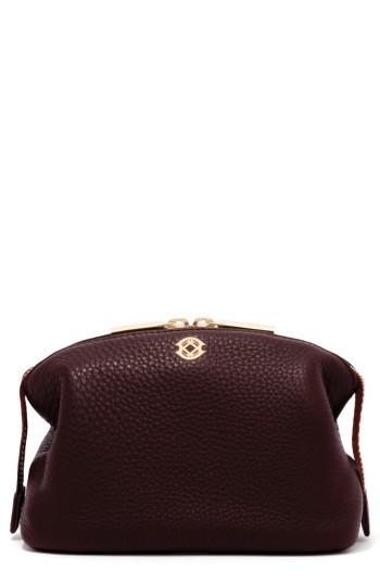 Dagne Dover Small Lola Pouch, Size - Oxblood