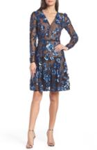 Women's Bronx And Banco Sapphire Fit & Flare Cocktail Dress Us / 6 Au - Blue
