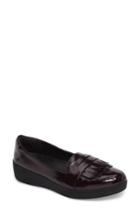 Women's Fitflop(tm) Fringey Sneakerloafer Slip-on M - Purple