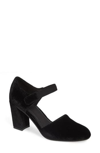 Women's Eileen Fisher Malta Mary Jane Pump .5 M - Black