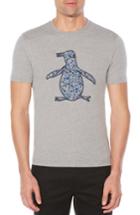 Men's Original Penguin Painterly Print Pete T-shirt, Size - Grey