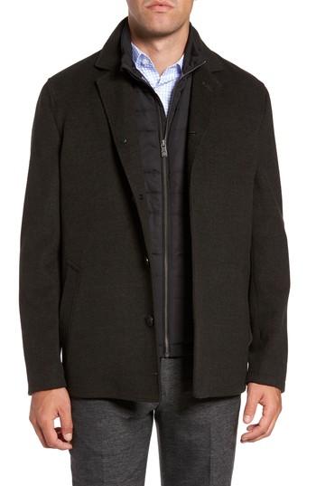 Men's Hart Schaffner Marx Triple Play Modern Fit 3-in-1 Jacket, Size - Green