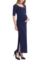 Women's Kimi And Kai Isla Maternity Maxi Dress - Blue