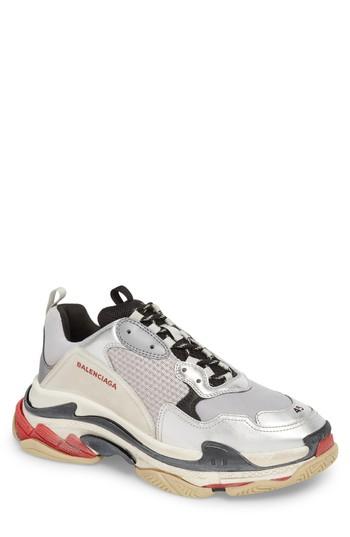 Men's Balenciaga Triple S Retro Sneaker Us / 42eu - White