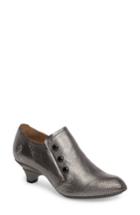Women's Fly London Baff Kitten Heel Pump Us / 35eu - Metallic