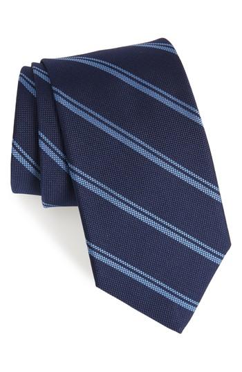 Men's Bonobos Hartford Stripe Silk Tie, Size - Blue