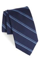 Men's Bonobos Hartford Stripe Silk Tie, Size - Blue