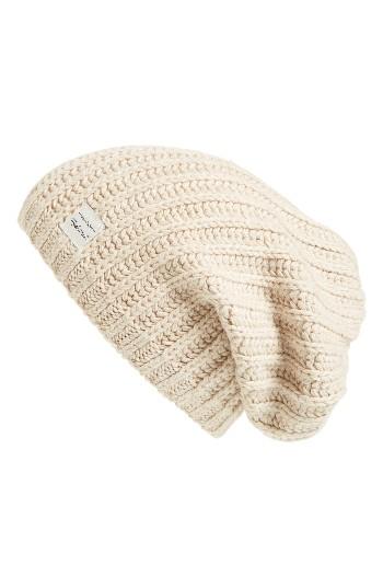 Women's Madewell Ribbed Beanie - Beige