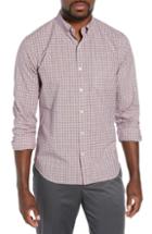 Men's Bonobos Washed Button Down Slim Fit Check Sport Shirt