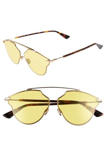Women's Dior 448 Dior 59mm Sunglasses - Rose Gold