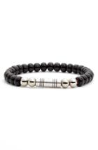 Men's Torino Belts Glass Bead Bracelet