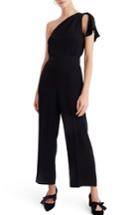 Women's J.crew One-shoulder Jumpsuit - Black