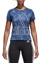 Women's Adidas Originals Id Logo Slim Tee - Blue