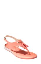 Women's Cole Haan Rona Flat Sandal .5 B - Orange