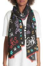 Women's Givenchy Tour Date Wool & Silk Scarf, Size - None