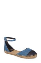 Women's Tory Burch Ankle Strap Espadrille M - Blue