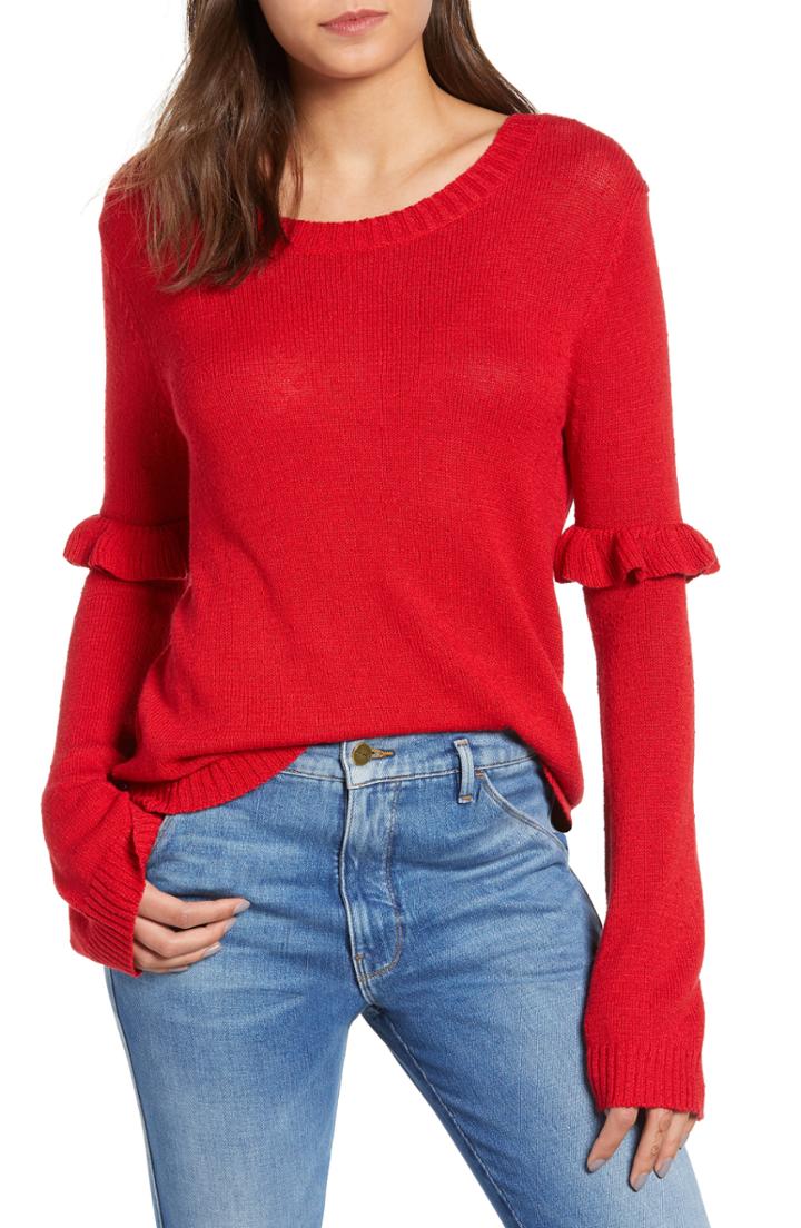 Women's J.crew Point Sur Open Back Sweater - Grey