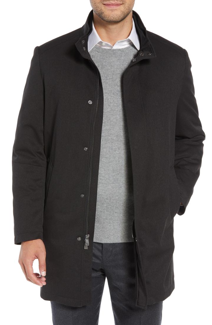 Men's Hart Schaffner Marx Bryce Rain Coat - Grey