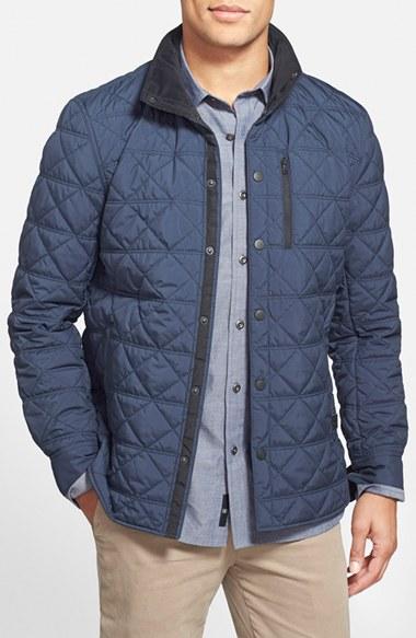 Men's Victorinox Swiss Army 'bernhold' Quilted Thermore Insulated Jacket - Blue (online Only)