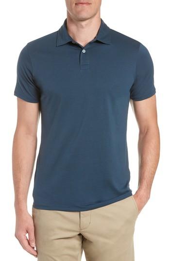 Men's Bonobos Superfine Slim Fit Polo - Blue