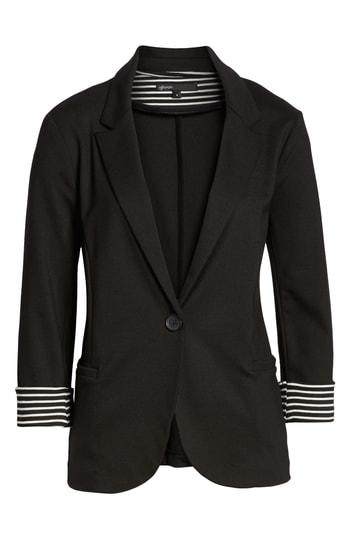 Women's Gibson Roll Sleeve Knit Blazer