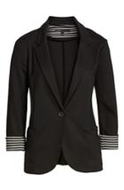 Women's Gibson Roll Sleeve Knit Blazer