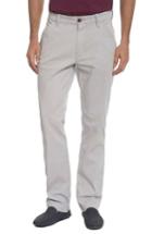 Men's Robert Graham Layton Tailored Fit Stretch Cotton Pants - Grey