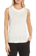 Women's Nordstrom Collection Linen & Silk Shell