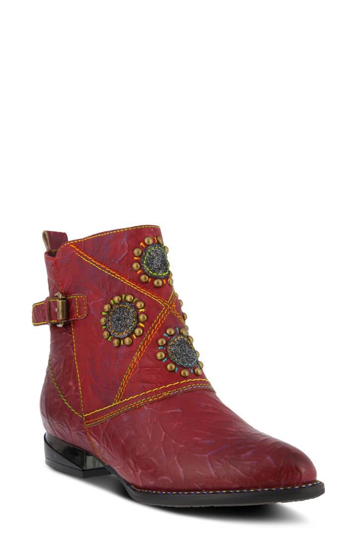 Women's L'artiste Flash Stud Bootie Us / 35eu - Red