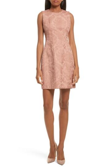 Women's Theory Baroque Jacquard Hourglass Dress