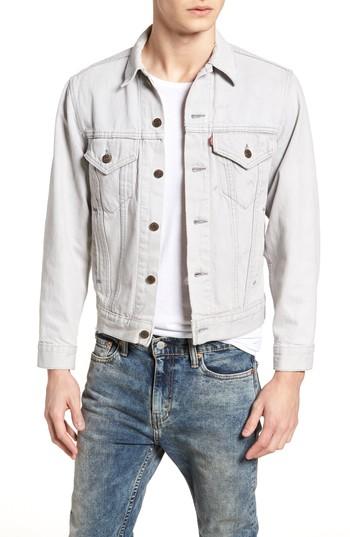 Men's Levi's Authorized Vintage Denim Trucker Jacket - Black