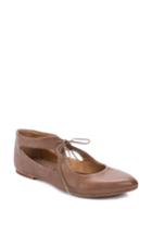 Women's Latigo Uptown Lace-up Flat M - Brown