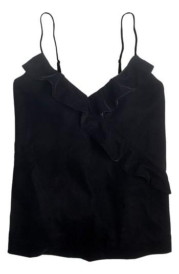 Women's J.crew Going Out Velvet Top - Black